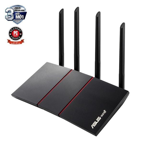  Bộ định tuyến Wifi 6 Asus RT-AX55 chuẩn AX1800 