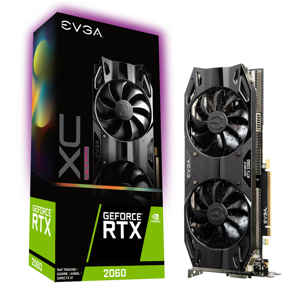 VGA EVGA GeForce RTX 2060 XC ULTRA GAMING 6GB GDDR6 – GEARVN.COM