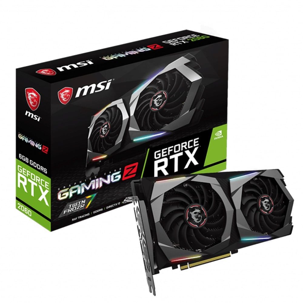 Card màn hình MSI GeForce RTX 2060 Gaming Z 6G GDDR6
