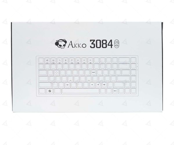  Bàn phím AKKO 3084 v2 RGB White 