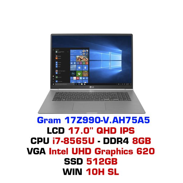  Laptop LG Gram 17Z990 V.AH75A5 