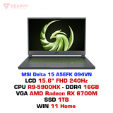  Laptop gaming MSI Delta 15 A5EFK 094VN 