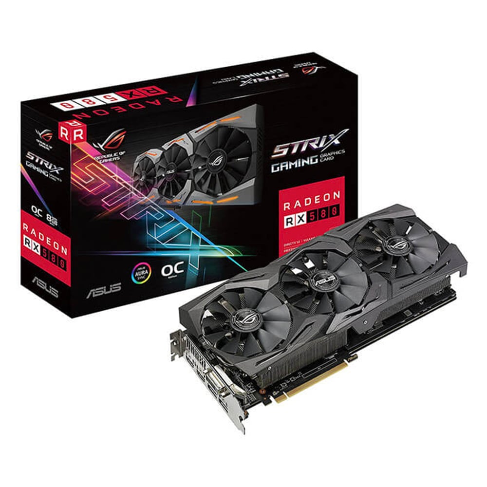 Asus Rx 580 8gb Cena ASUS ROG STRIX RADEON RX 580 OC EDITION 8GB