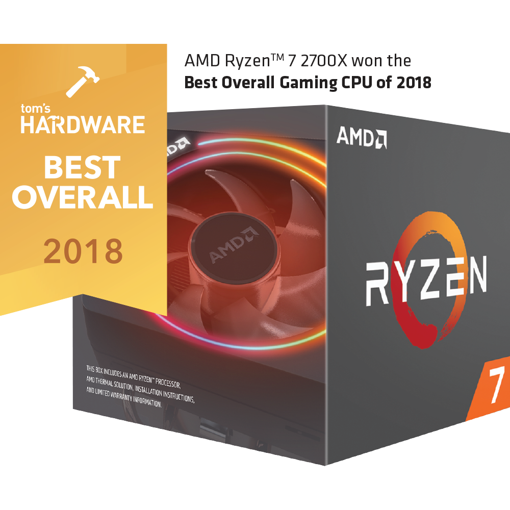 CPU AMD Ryzen 7 2700X 3.7GHz/ 16MB Cache / 8C16T