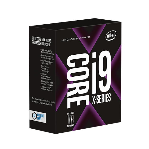 Bộ Vi Xử Lý Intel Core I9 10900X / 3.7Ghz Turbo 4.5Ghz / 10 Nhân 20 Luồng / 19.25Mb / Lga 2066