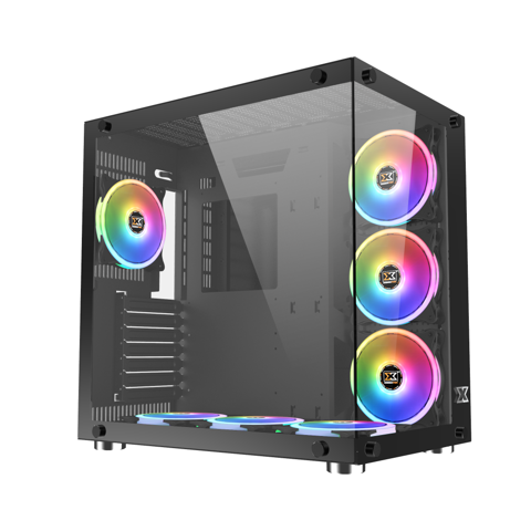  Vỏ Máy Tính Xigmatek Aquarius Plus Black 