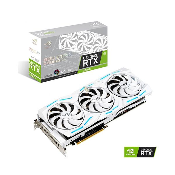  Card màn hình ROG Strix GeForce® RTX 2080 Ti OC White Gaming 11GB GDDR6 