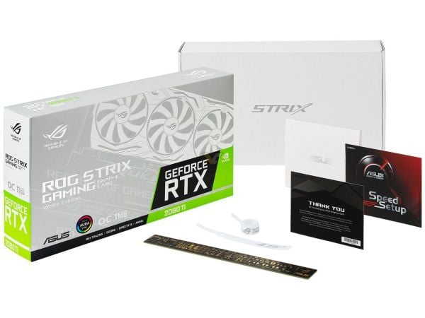  Card màn hình ROG Strix GeForce® RTX 2080 Ti OC White Gaming 11GB GDDR6 