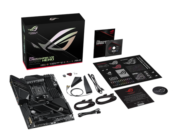  Bo Mạch Chủ Asus X570 Rog Crosshair VIII Dark Hero 