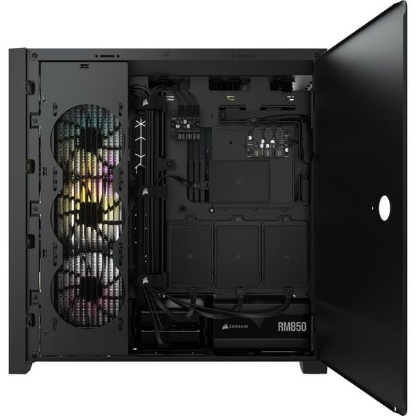  Vỏ máy tính Corsair iCUE 5000X RGB TG Black (CC-9011212-WW) 