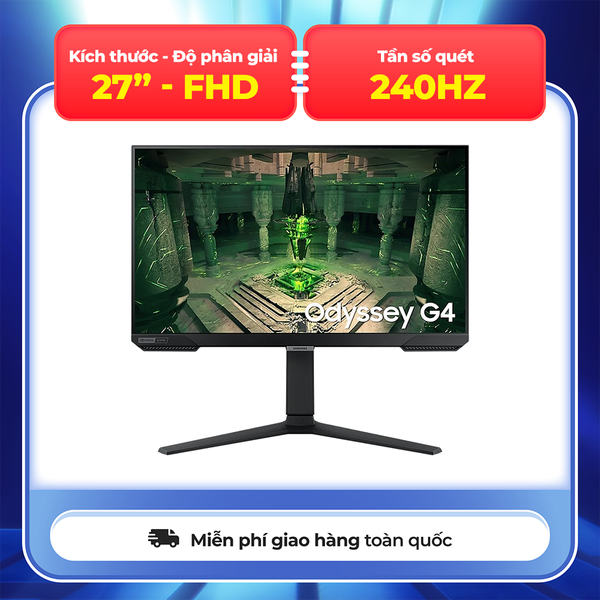 Màn hình Samsung LS27BG400 27" IPS 240Hz HDR10 Gsync