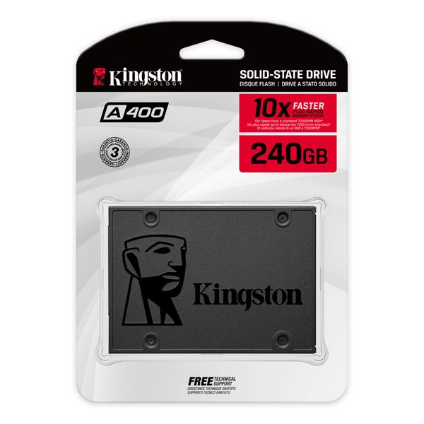  SSD Kingston A400 240GB 2.5' SATA III 