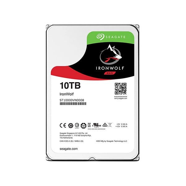  Ổ Cứng HDD Seagate IronWolf 10TB 7200 RPM (ST10000VN000) 