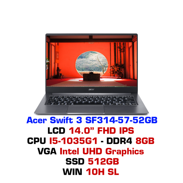  Laptop Acer Swift 3 SF314-57 52GB 