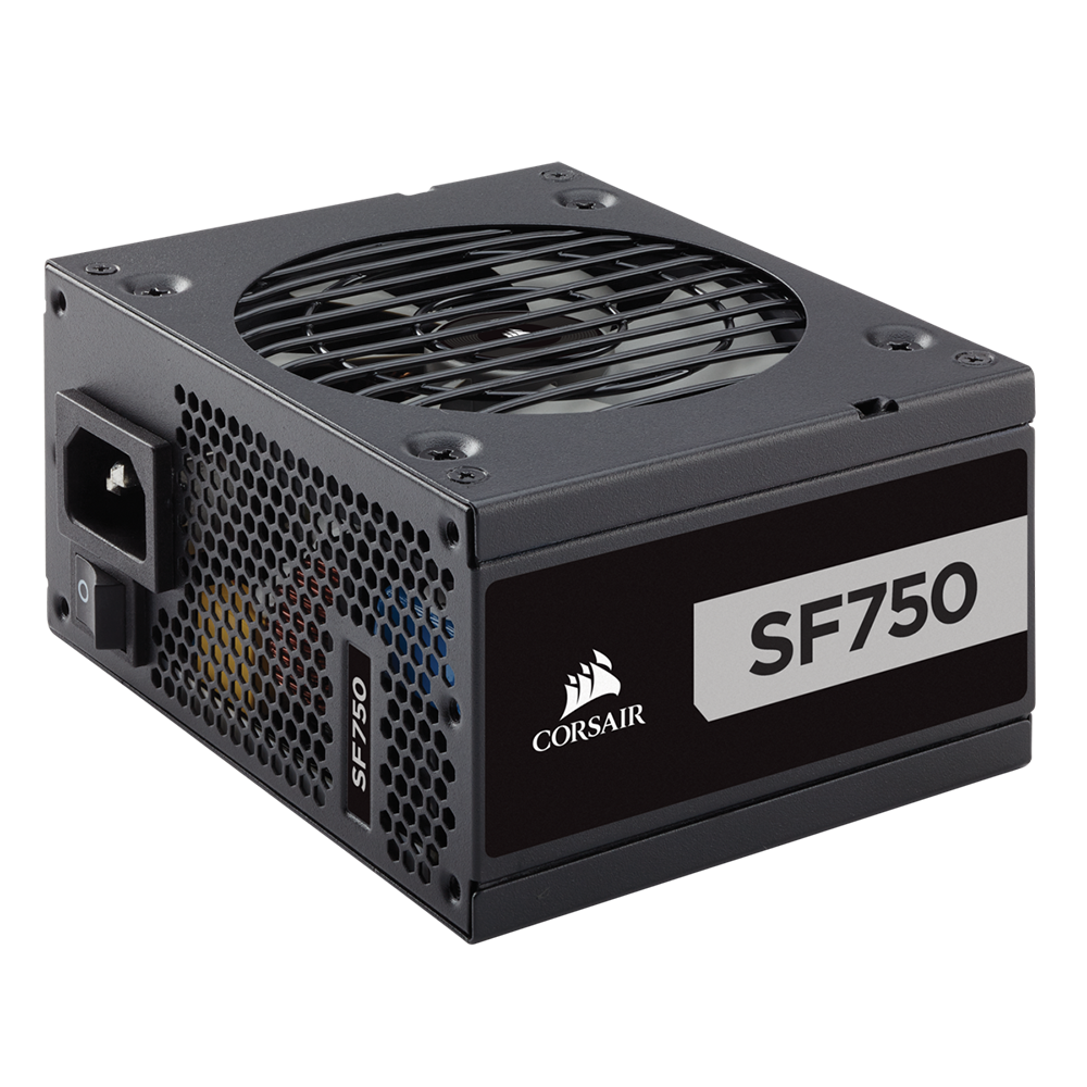 Nguồn Máy Tính Corsair Sf750 - 80 Plus Platinum - Sfx Factor - Full Modular (750W) (Cp - 9020186 - Na)