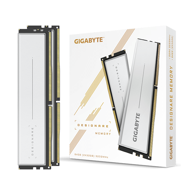 Ram GIGABYTE Designare 64GB (2 x 32GB) bus 3200
