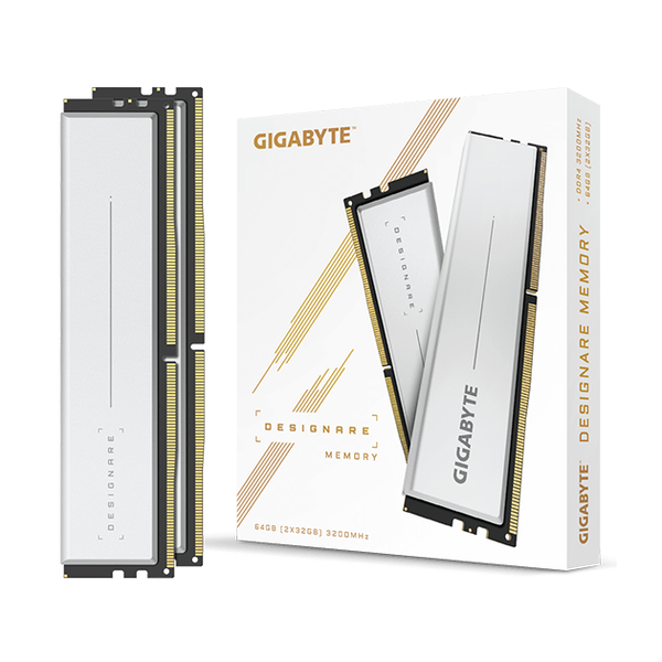  Ram GIGABYTE Designare 64GB (2 x 32GB) bus 3200 