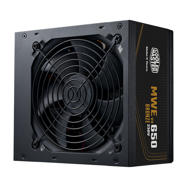  Nguồn máy tính Cooler Master MWE 650 - 80 Plus Bronze - V3 230V (650W) 