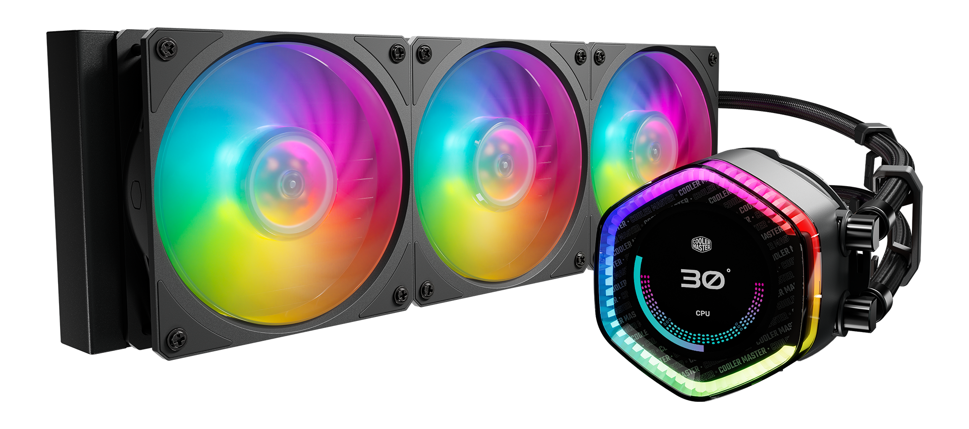 Tản Nhiệt Aio Cooler Master Masterliquid 360 Ion Argb