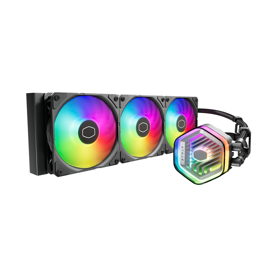 Tản nhiệt AIO Cooler Master MasterLiquid 360 Atmos ARGB Black