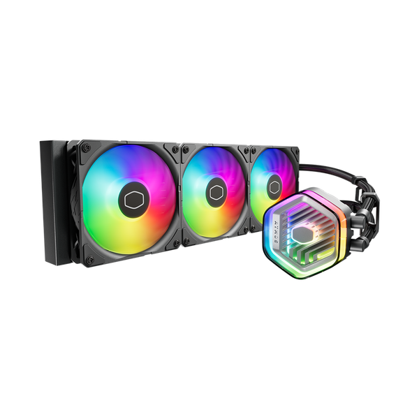 Tản nhiệt AIO Cooler Master MasterLiquid 360 Atmos ARGB Black