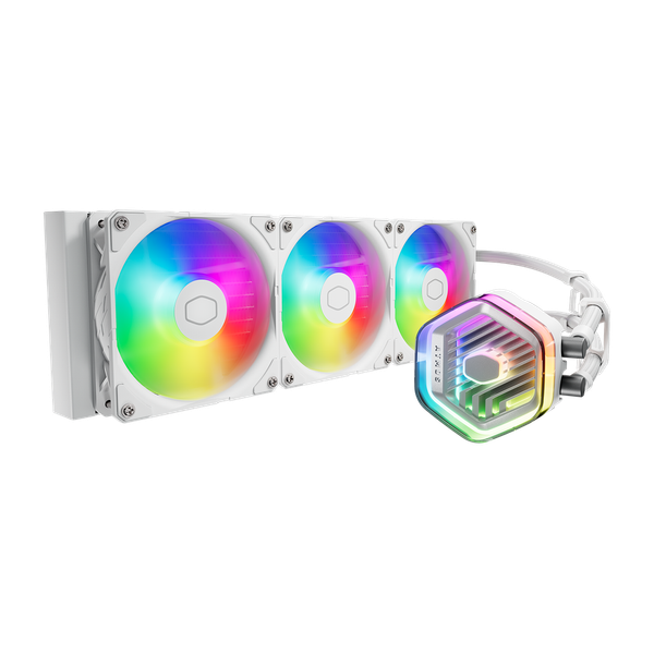 Tản nhiệt AIO Cooler Master MasterLiquid 360 Atmos ARGB White