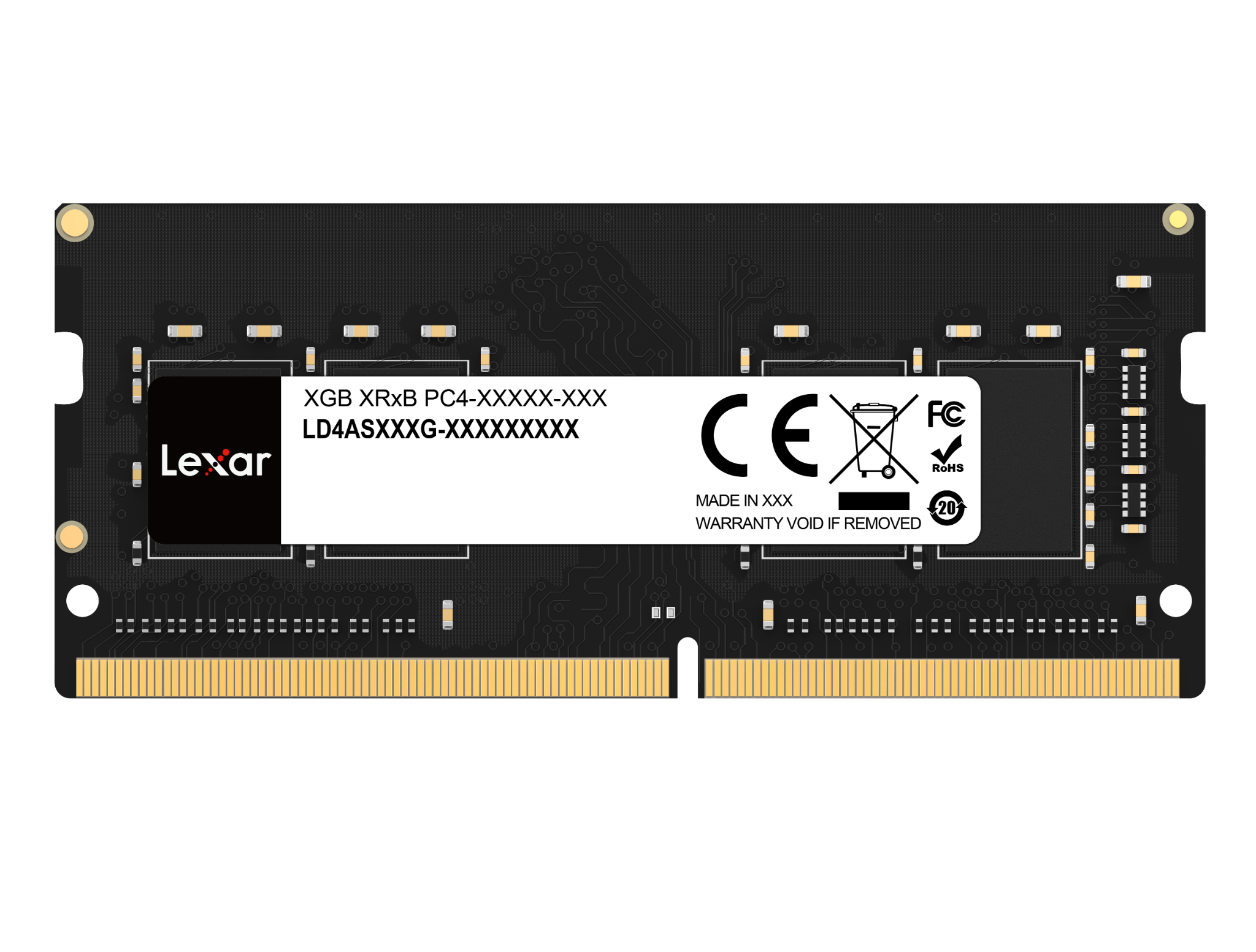 Ram Laptop Lexar Cl22 1X8Gb 3200 Sodimm
