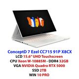  Laptop Acer ConceptD 7 Ezel CC715 91P X8CX 