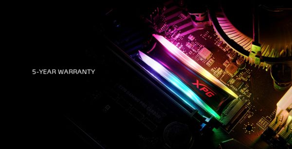  SSD ADATA XPG SPECTRIX S40G RGB 256GB 