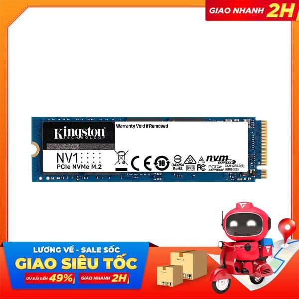  Ổ Cứng SSD Kingston NV1 500GB M.2 PCIe NVMe 