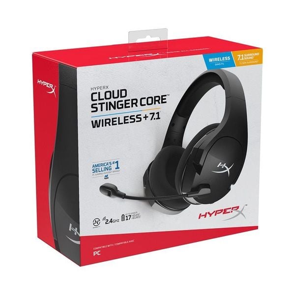  Tai nghe Kingston HyperX Cloud Stinger Core 7.1 Wireless 