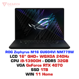  Laptop gaming ASUS ROG Zephyrus M16 GU604VI NM779W 