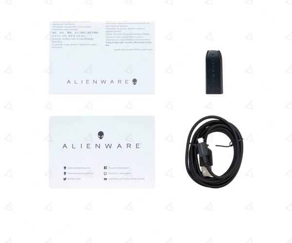  Chuột Dell Alienware AW610M Lunar Light 