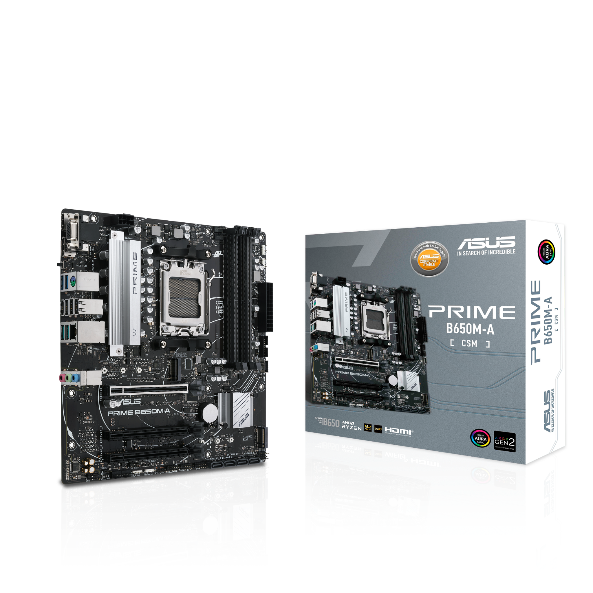 Bo Mạch Chủ Asus Prime B650M - A - Csm Ddr5