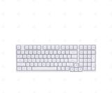  Bàn phím cơ AKKO 3098N Multi-modes Blue On White TTC Flame Red 