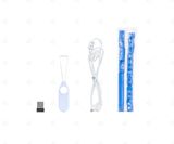  Bàn phím cơ AKKO 3098N Multi-modes Blue On White TTC Flame Red 