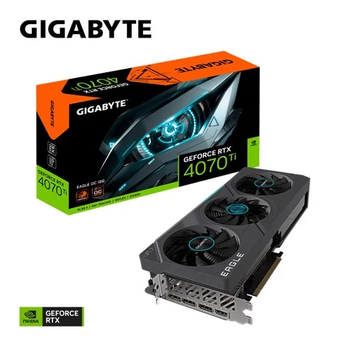 Card Màn Hình Gigabyte Geforce Rtx 4070 Ti Eagle Oc 12Gb (Gv - N407Teagle Oc - 12Gd)