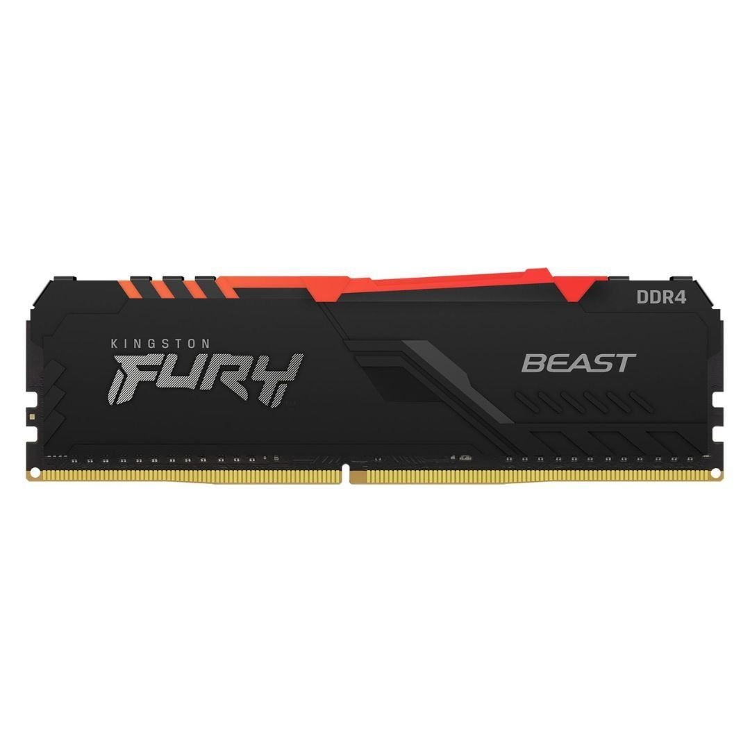Ram Kingston Fury Beast 1X8Gb 3600 Ddr4 Rgb (Kf436C17Bba/8)