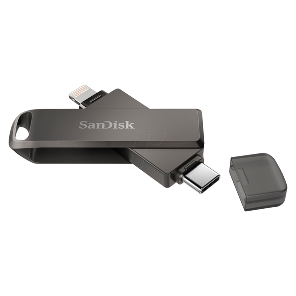 USB Sandisk iXpand Flash Drive Luxe OTG cho Iphone Ipad và USB Type-C 64GB