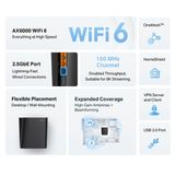 Bộ Định Tuyến TP-Link Wi-Fi 6 8 Luồng với Cổng 2.5G Archer AX80 (AX6000) 