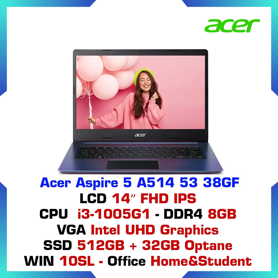 Laptop Acer Aspire A514 53 38GF