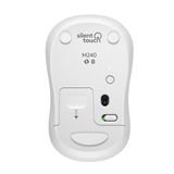  Chuột không dây Bluetooth Logitech M240 Silent Trắng 