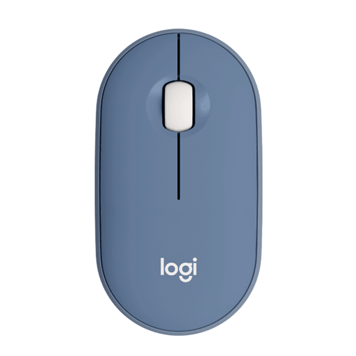 Chuột không dây Logitech M350 Pebble Blue Berry