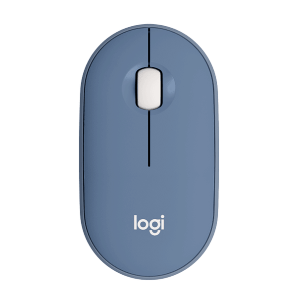 Chuột không dây Logitech M350 Pebble Blue Berry