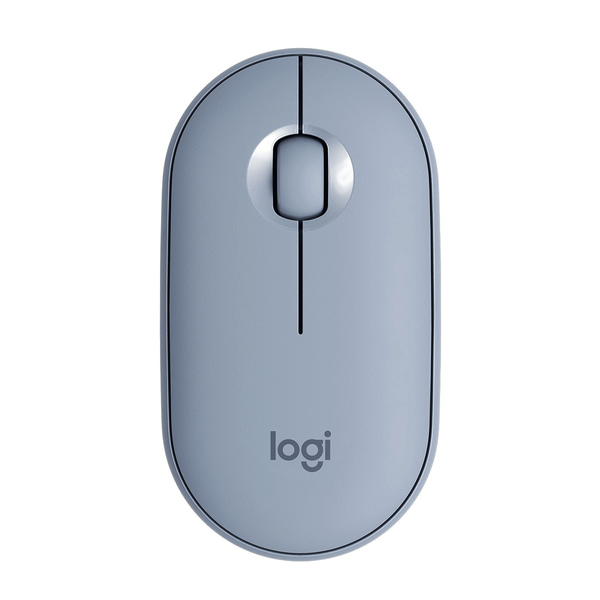  Chuột không dây Logitech M350 Pebble Blue Grey 