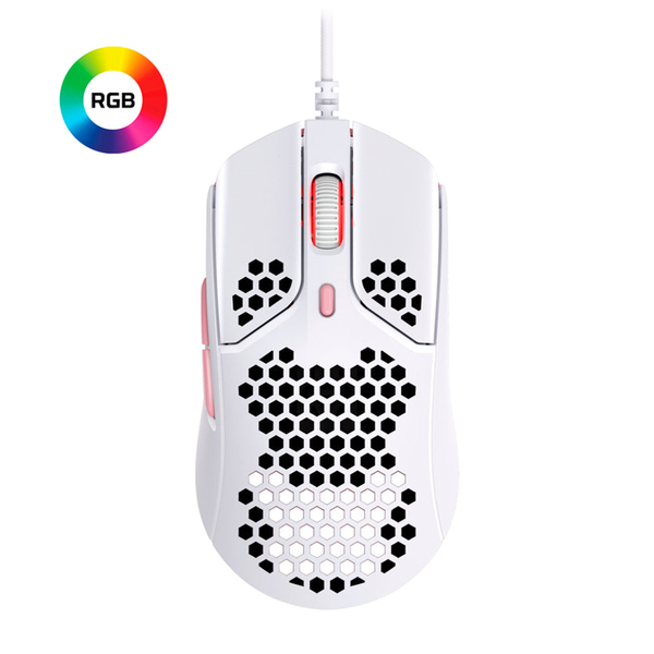 Chuột HyperX Pulsefire Haste White Pink