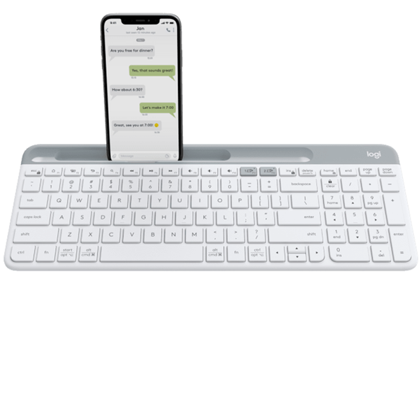 Bàn phím Bluetooth Logitech K580 White