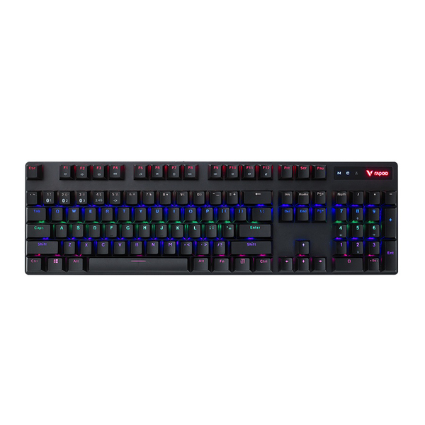 Bàn phím cơ Rapoo V500 Pro Multi-mode Wireless RGB Blue Switch
