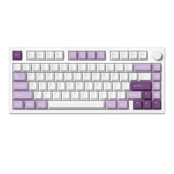  Bàn phím cơ FL-Esports GP75 CPM Taro Purple Kailh Box Brown 