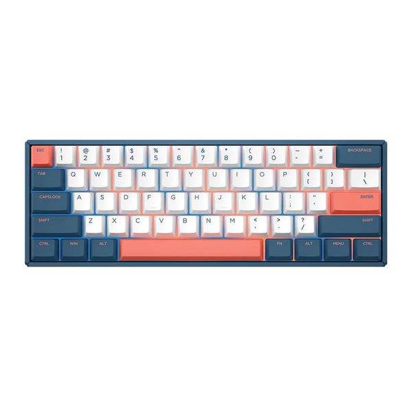  Bàn phím cơ IQUNIX F60 Coral Sea RGB Cherry Red 